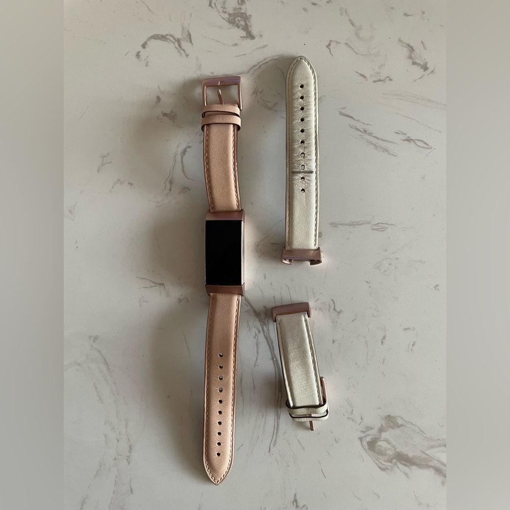 Fitbit Charge 3 with 2 bands and charger